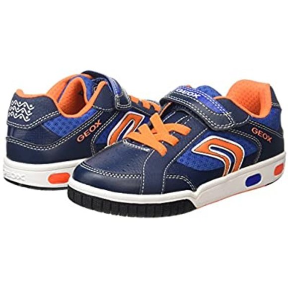 Geox J Gregg A Velcro & Lace Sneaker - Picture 2 of 4